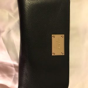 Large black Michael Kors wallet